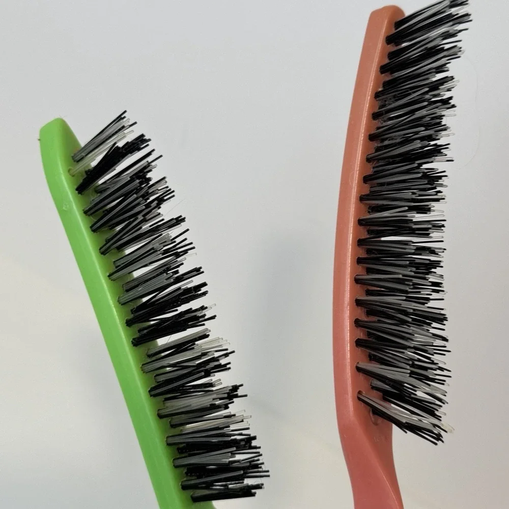 VTG‎ 70s Tease Brush Lot of 2 Nylon Bristle 9